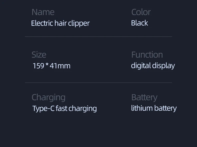 Professional Multi-function Hair Cutter Machine for Men Beard Shaving Trimmer for Body & Facial Hair Grooming Kit