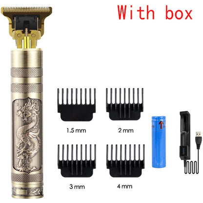 2023 T9 Hair Trimmer Barber Hair Clipper Cordless Hair Cutting Machine Beard Trimmer Shaving Machine Electric Razor Men Shaver