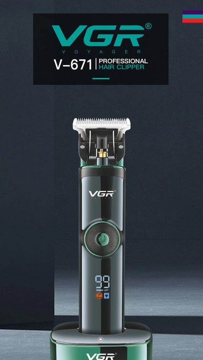 VGR Long Life Hair Trimmer Powerful Power Hair Trimmer Set for Men with Base series hair trimmer