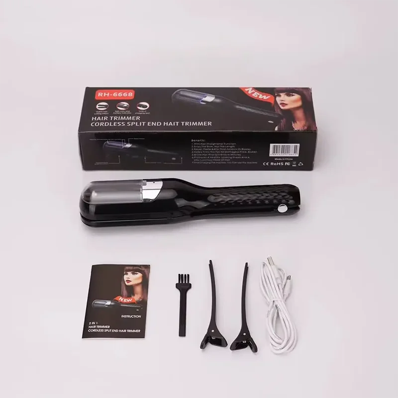 Professional Split Ends Hair Trimmer Dry Damaged Remover Automatic Trim Split Women Cordless Hair Cutting Machine Hair Clipper