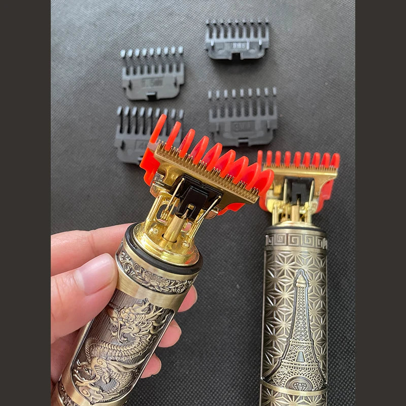 2023 T9 Hair Trimmer Barber Hair Clipper Cordless Hair Cutting Machine Beard Trimmer Shaving Machine Electric Razor Men Shaver