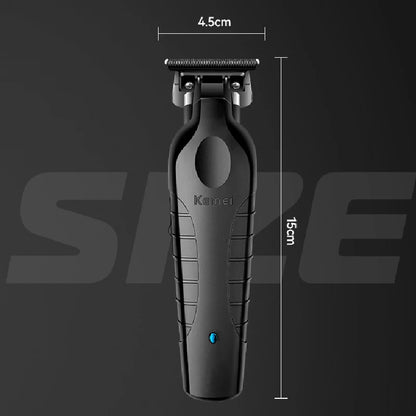 2026 New Year, New Look! Kemei Professional Hair Clipper & Trimmer for Men, T-Blade Zero-Gap Edger, Cordless Slimline Design, Ho