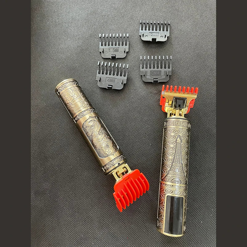 2023 T9 Hair Trimmer Barber Hair Clipper Cordless Hair Cutting Machine Beard Trimmer Shaving Machine Electric Razor Men Shaver