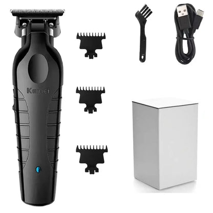 2026 New Year, New Look! Kemei Professional Hair Clipper & Trimmer for Men, T-Blade Zero-Gap Edger, Cordless Slimline Design, Ho