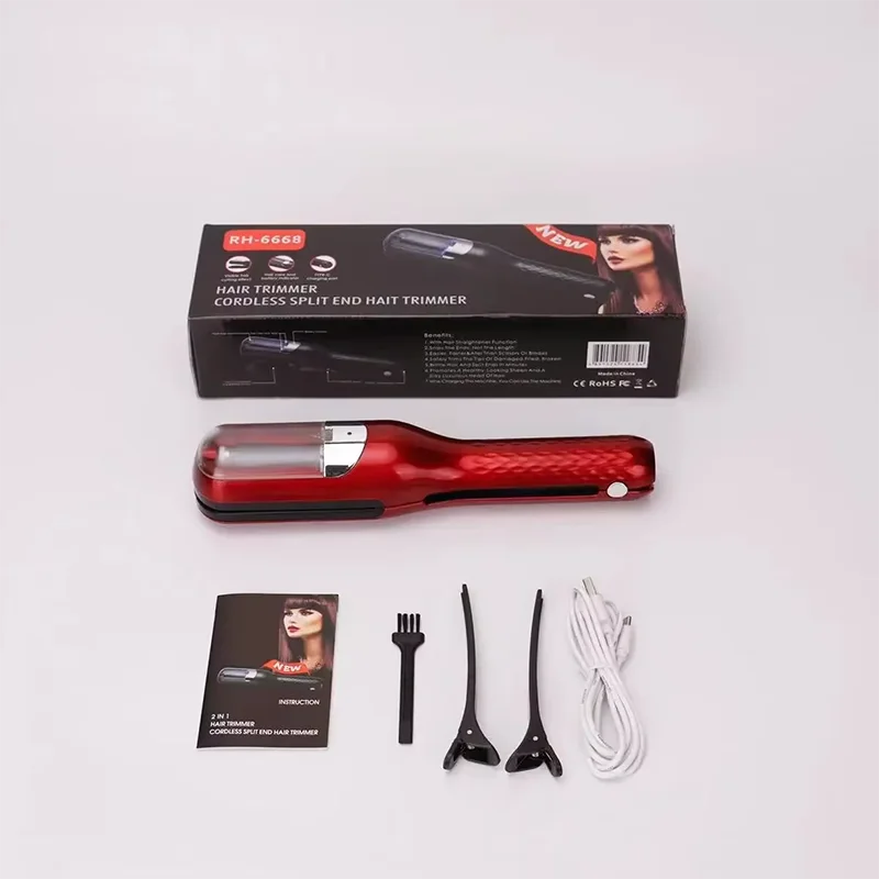 Professional Split Ends Hair Trimmer Dry Damaged Remover Automatic Trim Split Women Cordless Hair Cutting Machine Hair Clipper